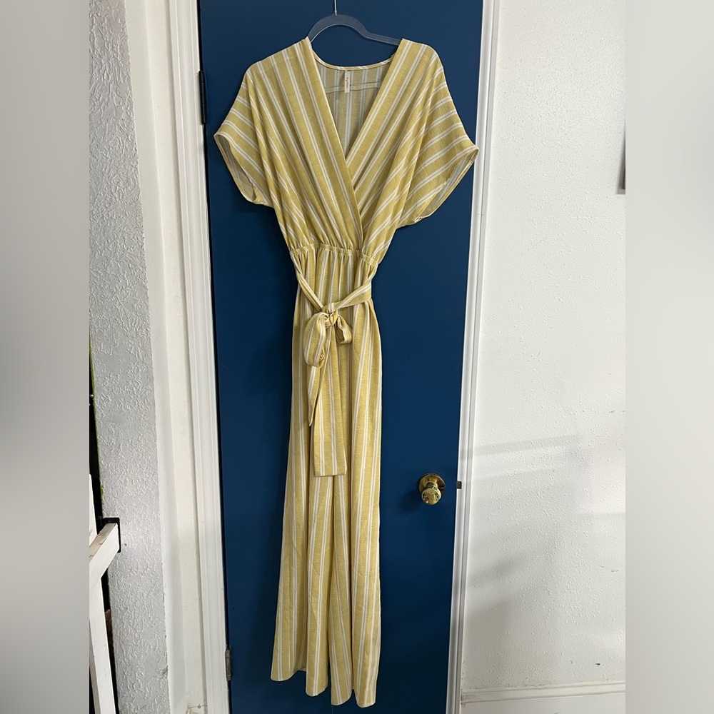 Stripped Jumpsuit